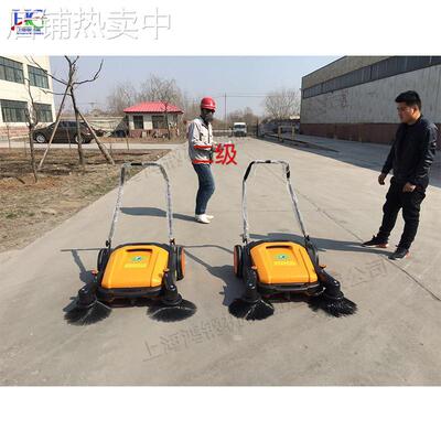 腐蚀性垃圾清扫机 手推式活动场馆扫地机 可折叠街道清扫吸尘机