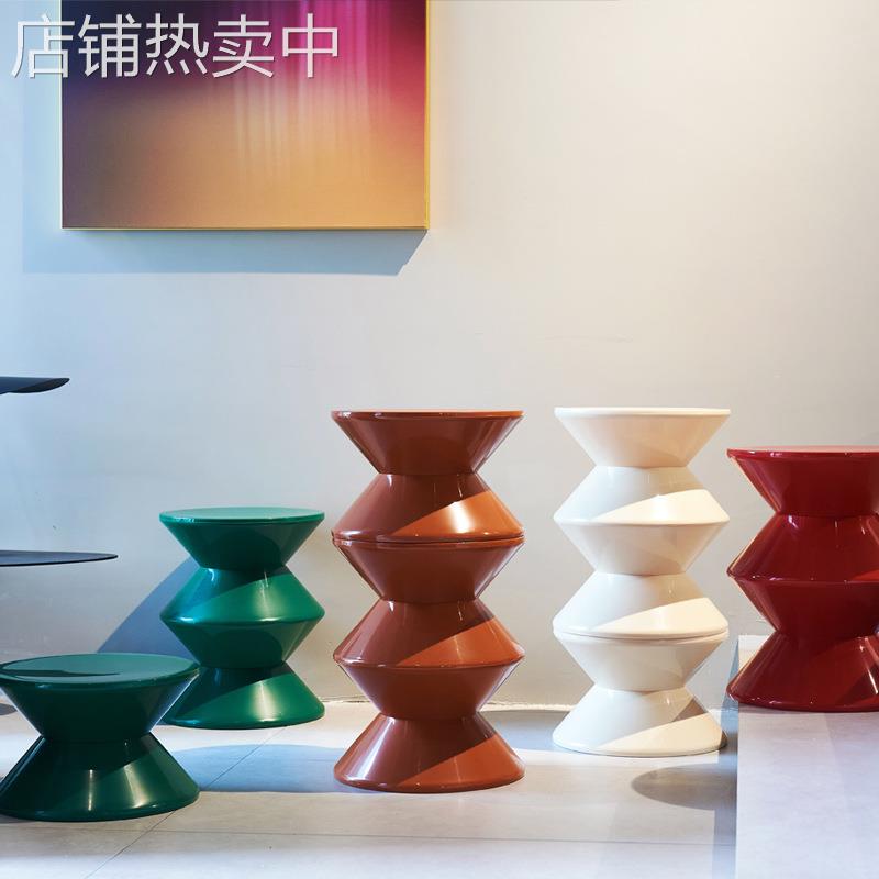 北欧换鞋凳 家用入户小板凳 现代简约儿童塑料矮凳创意设计师凳子