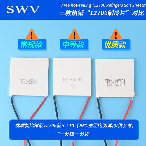 半导体制冷片TEC1-12706