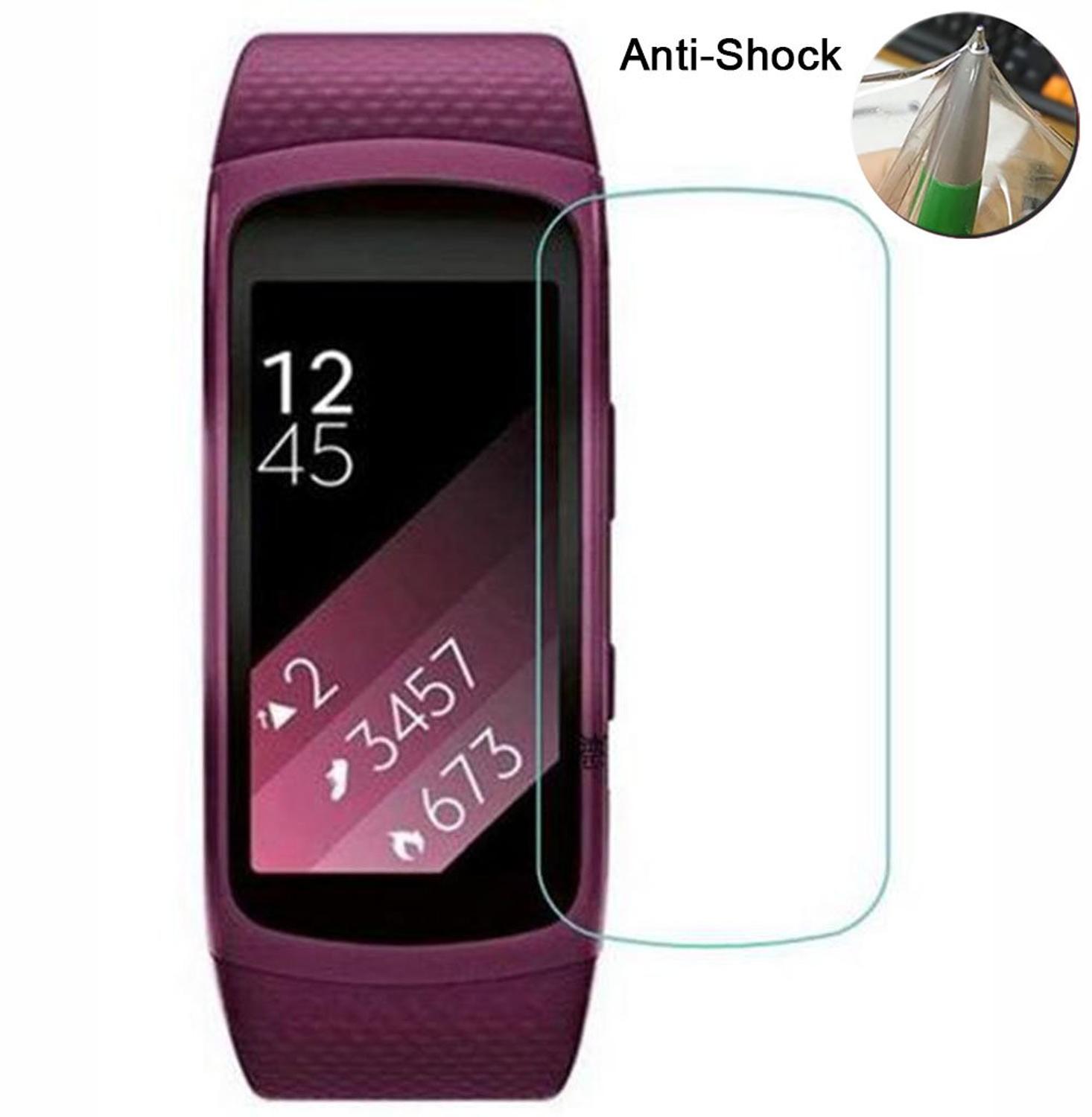 smart watch tempered glass films for samsung  gear fit 2