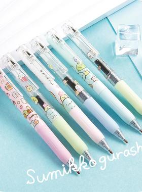10pcs Gel Pens Cute creature black colored kawaii gel-ink pe
