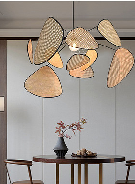 Designer Wicker Pendant lamp for Living room Bedroom restaur