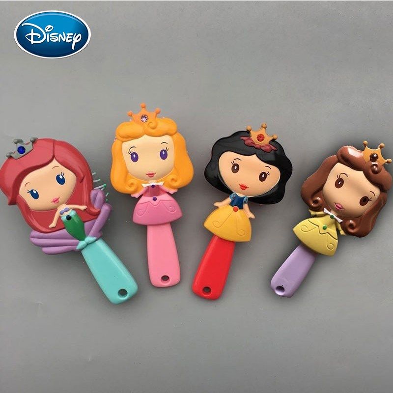 disney comb princess snow white ariel belle aurora cartoon