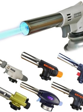 Cooking Torch Culinary Butane Torch  Gas Ignition Lighter He