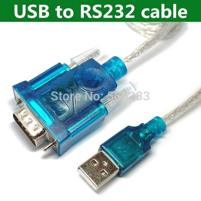 HL-340 USB to RS232 Serial Port 9 Pin DB9 PDA Cable Converto