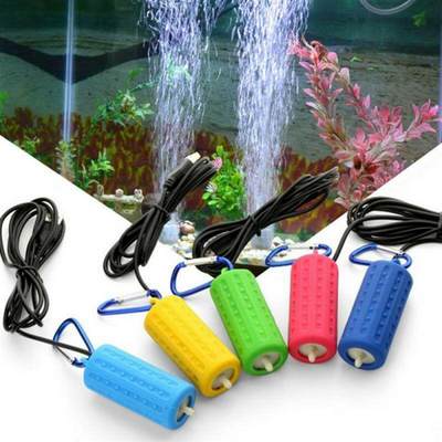 Aquarium Mini USB Oxygen Air Pump With Stone Accessories Che