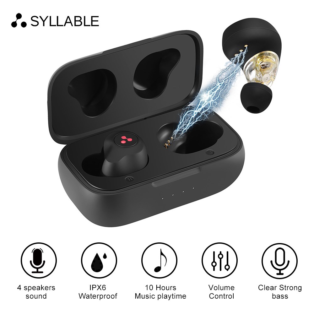 Original SYLLABLE S115 bluetooth V5.0 bass earphones wirele