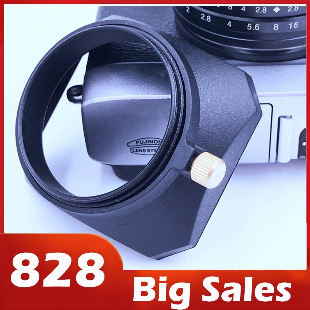 retail newyi square shape lens hood for fuji nikon mini sing
