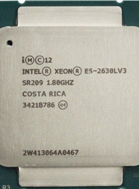 E5 2630LV3 8 core 16 thread 2011 official version of the CP