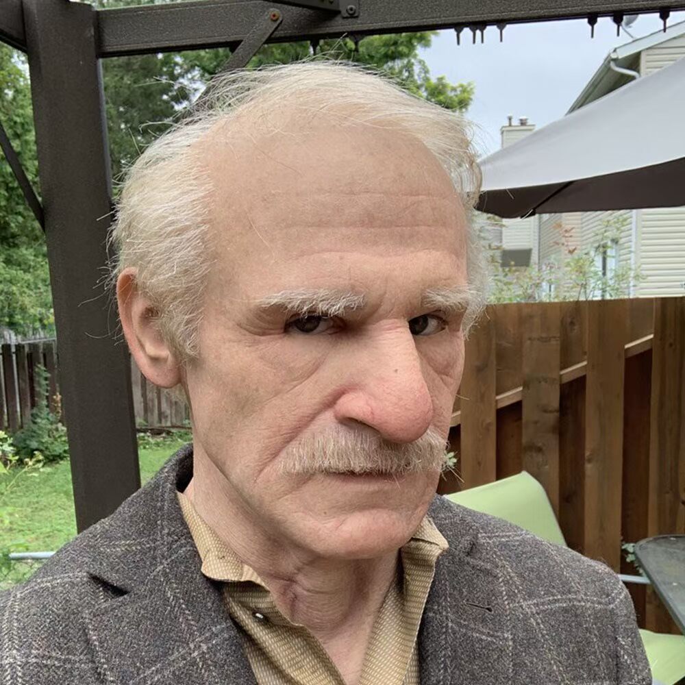 wrinkled face,face是什么意思 old man latex mask bald wrinkled halloween masks masquerade
