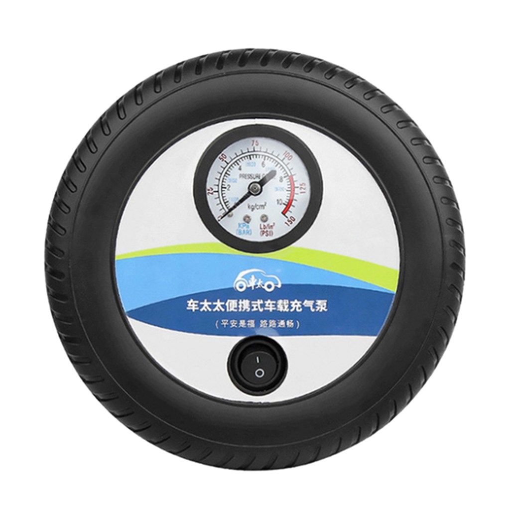 aircompressor portable auto stop pump car tyre 150psi digit