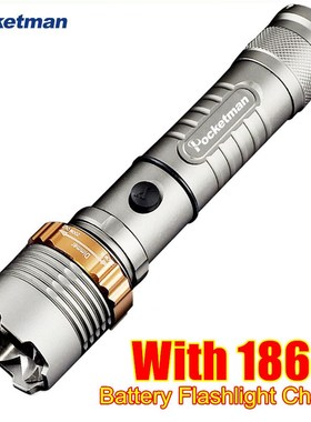zk50 LED Flashlight 4000 LM XML T6 Torch Zoomable Waterproo