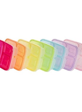 Meal Prep Containers 3 Compartment Food Storage Containers M