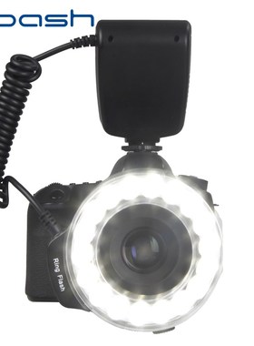 RF-600E LED Flash Light Macro Ring Flash Speedlite for Sony