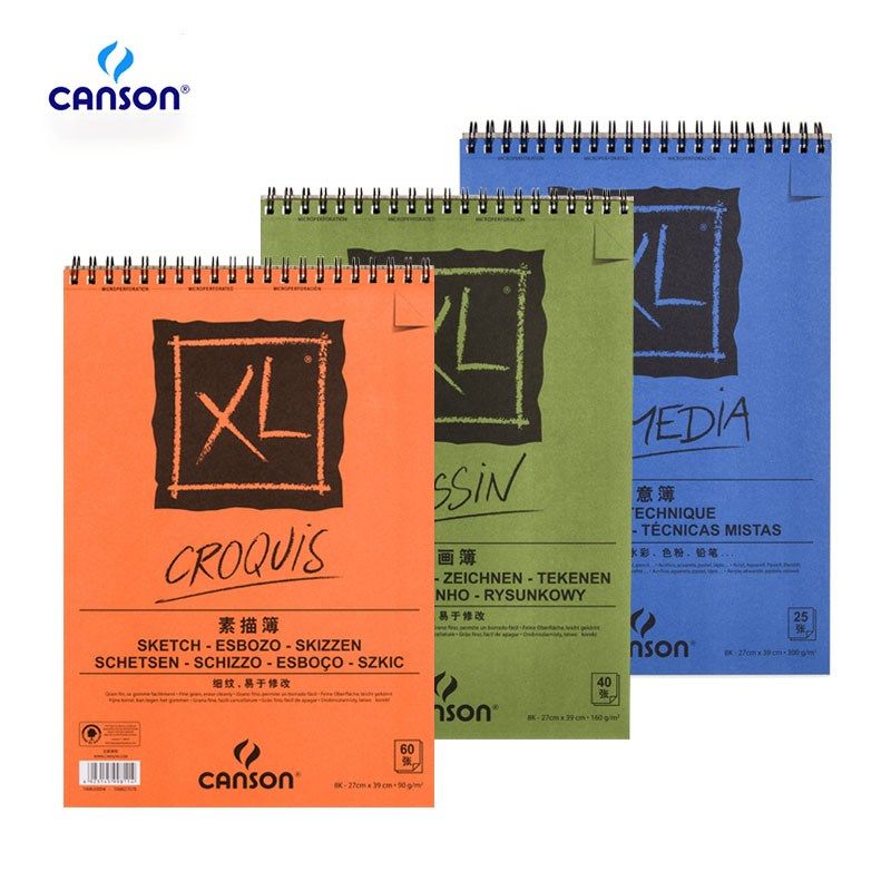 canson xl sketching books 16k 8k drawing paper acrylic water