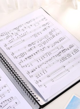 A4 Size Music Score Sheet Document File Folder Storage Orga