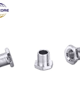 5pcs M10 hollow full tooth tube hexagon nut tooth tube coun