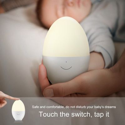 Egg Night Light Touch Sensor Switch Bedroom with Sleep Ener