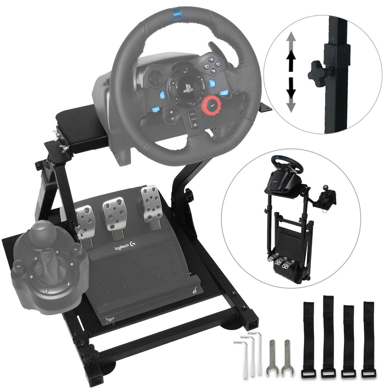 Racing Simulator Steering Wheel Stand for G27 G29 PS4 G920