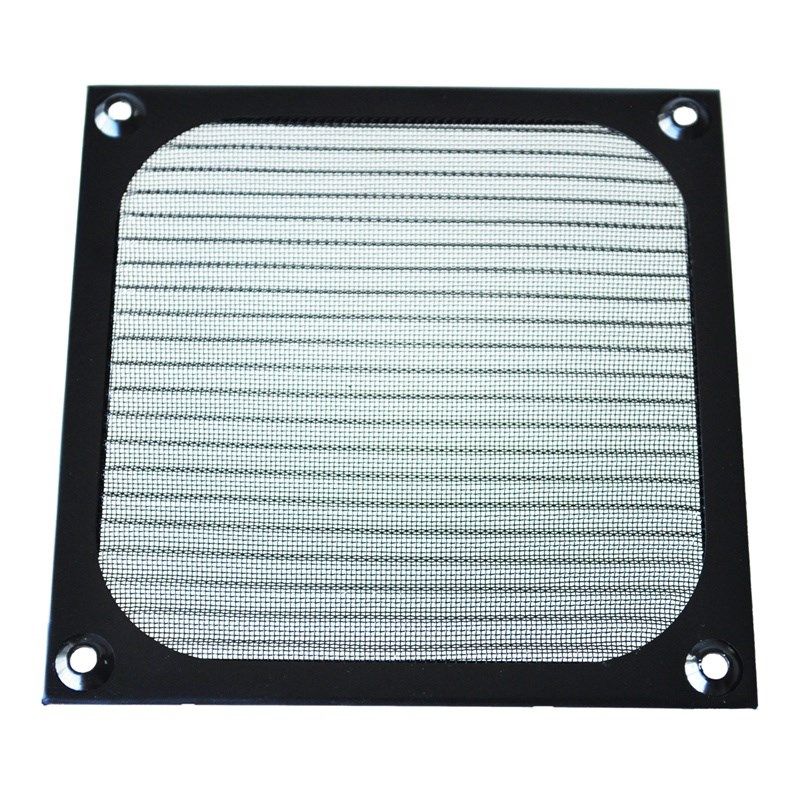 12cm x 12cm pc cooler fan aluminum dustproof meshy filter b