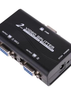 VKTECH VGA Splitter 1pc 1 to 2 250MHz HD VGA UHD Signal Spl