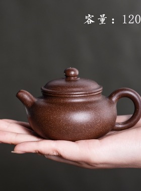 120mL Yixing Zisha Teapot Famous master pure handmade Retor