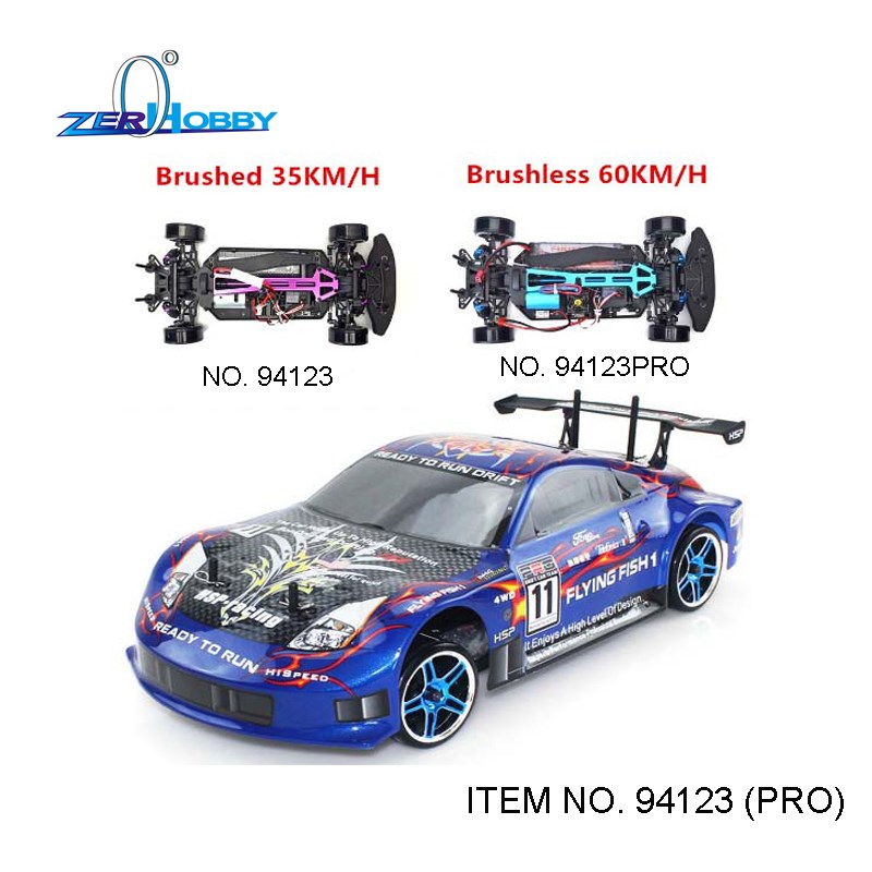 HSP Rc Car 1/10 Electric Power 4wd On Road Rc Drift Car Bru