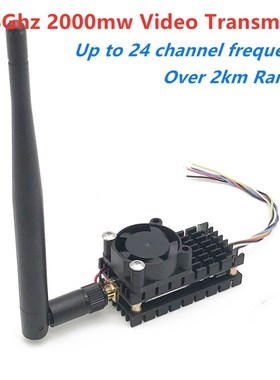 Over 2Km Range 5.8Ghz 2W FPV Wireless Transmitter TS582000