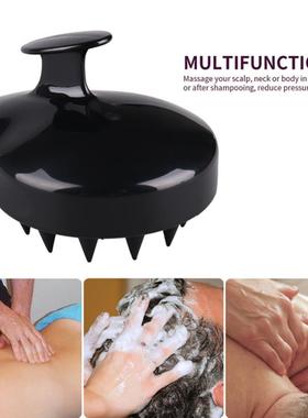1PC IN STOCKS Handheld Silicone Scalp Shampoo Massage Brush