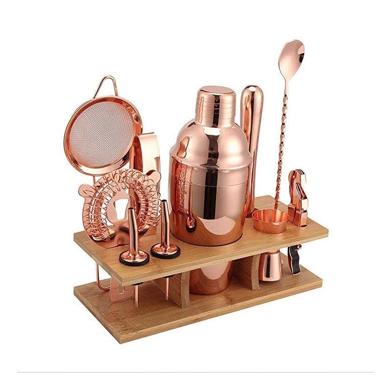 11pcs 750ml  hight quality shinny stainless steel british co