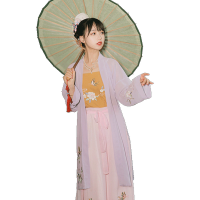 妃亦坊原创汉服清雪宋裤三件套