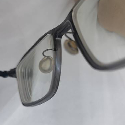 眼镜鼻托塞入支架桃心桃形鼻托