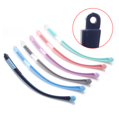 硅胶单直牙儿童眼镜腿脚配件通用