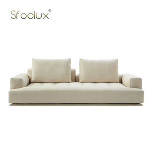 Sfoolu北欧简约艺术设计样板间客厅NUVOLA 12休闲多人转角沙发