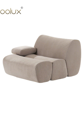 Sfoolux北欧创意艺术轻奢风设计师设计 ERNEST客厅家用布艺沙发椅