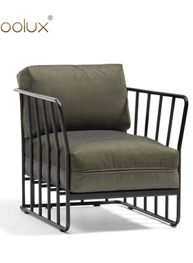 Sfoolux铁艺工业风咖啡厅沙发椅 CODE 27 单人/多人休闲沙发