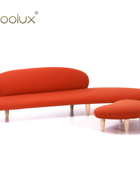 Sfoolux北欧简约创意个性水滴弧形沙发 Freeform Sofa/自由沙发