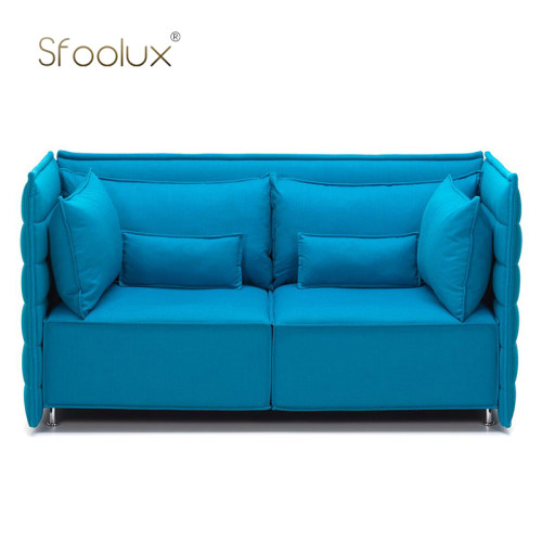 Sfoolux矮背沙发alcove plume sofa意式极简客厅休闲双人布艺沙发