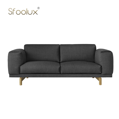Sfoolux海绵否北欧双座沙发