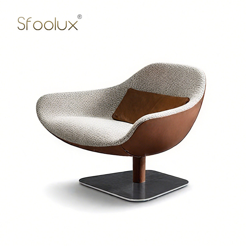 Sfoolu北欧创意艺术设计轻奢风 MEREDITH 客厅休息室样板间沙发椅