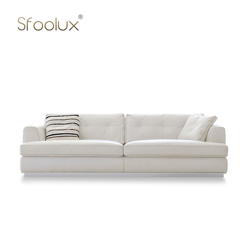 Sfoolux 阿斯科特Ascot意式轻奢别墅客厅布艺贵妃转角沙发