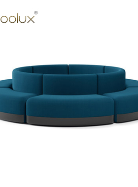 Sfoolux现代简约贵宾厅休息区 软垫座椅  SEASON/季节单人位沙发