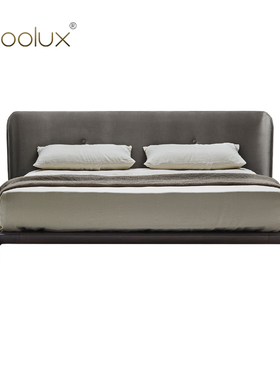 Sfoolux意式轻奢极简艺术创意 Sweet Dreams 卧室样板间皮艺床