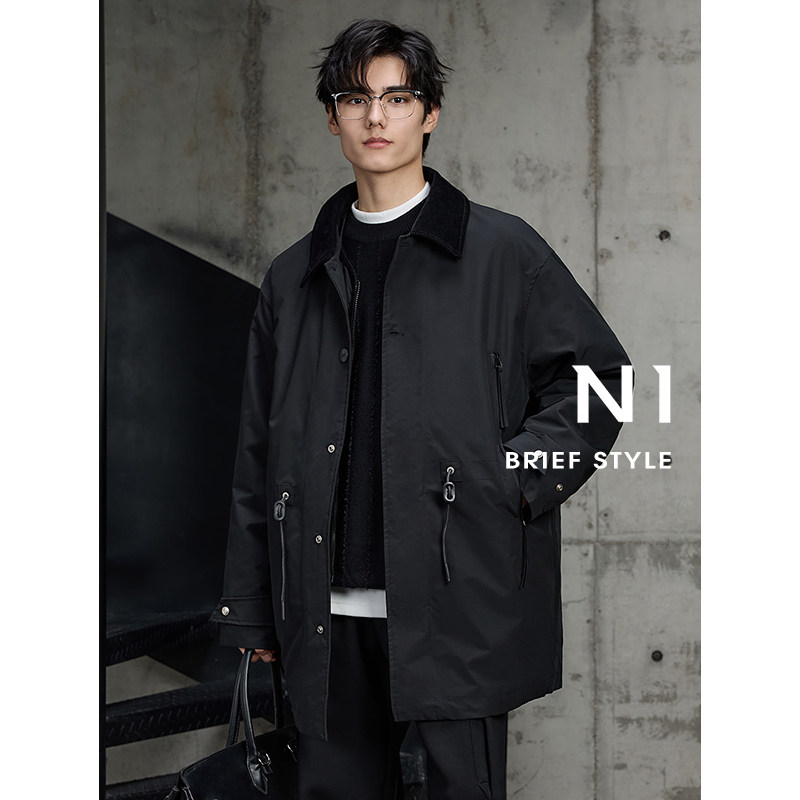 N1中长款加厚保暖羽绒服