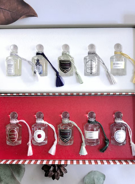 潘海利根伊丽莎白玫瑰月亮女神广霍之匣牧羊少年琴酒Q版香水套装