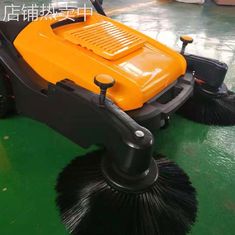手推式无动力扫地机工业工厂仓库物业车间吸粉尘清扫车道路扫地车