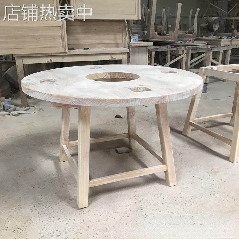 厂家供应碳化全实木餐桌椅凳子组合小户型家具餐厅饭店麻将桌子