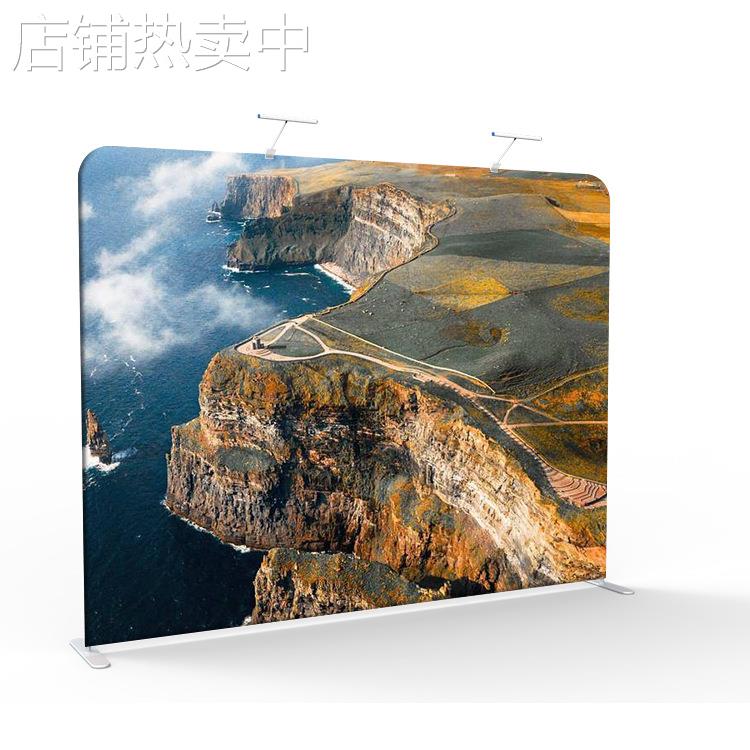 快幕秀铝合金热转印展示架 用于展会广告等 画面可定制