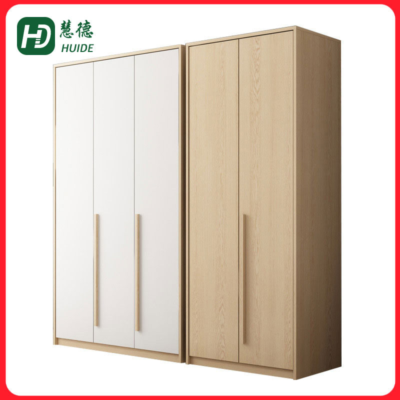 出租房衣柜经济型坚固耐用小户型简易衣橱家用卧室平开门收纳柜子