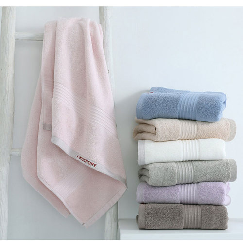 KING SHORE/金号纯棉成人家用全棉吸水男女儿童大毛巾洗澡浴巾